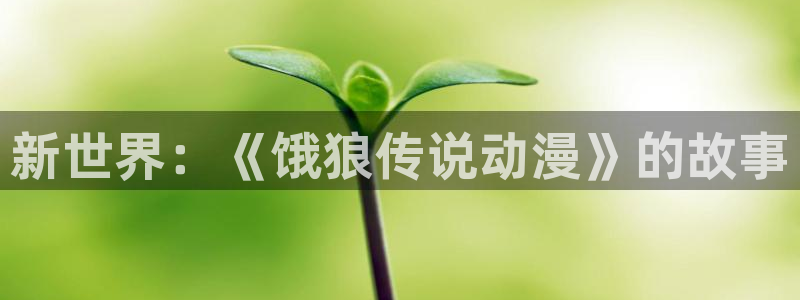 动漫天堂新番:新世界:《饿狼传说动漫》的故事配图